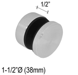 Standoffs - Solid Round - 1/4¨ to 3 - 1/2¨ Base Height - Glassparts.ca