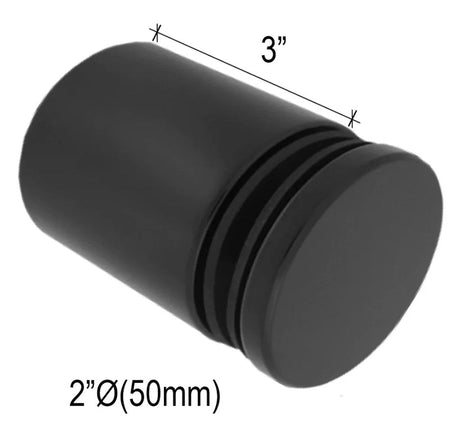 Standoffs - Solid Round - 1/4¨ to 3 - 1/2¨ Base Height - Glassparts.ca