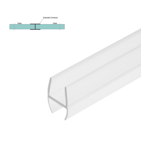Grey Goat SWPH H-seal for 3/8" (10 mm) glass, Ultra Clear