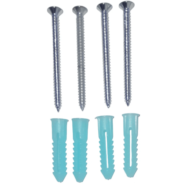 Wall Mount Screws with Anchors for Shower Hinges - Glassparts.ca