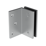 Square wall mount bracket WMB90CH - Chrome