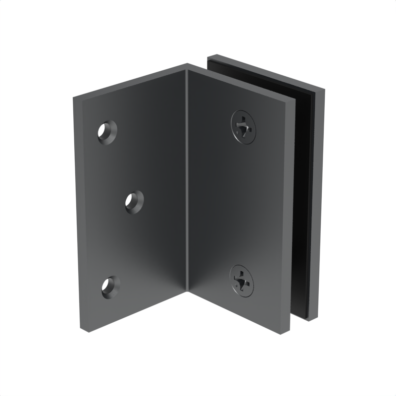 Square wall mount bracket WMB90GM - Gun Metal